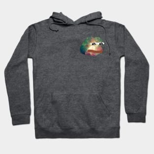 Galactic Sad Pepe The Frog - Might be Lucifer Hoodie